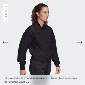 Adidas VRCT woven bomber jacket